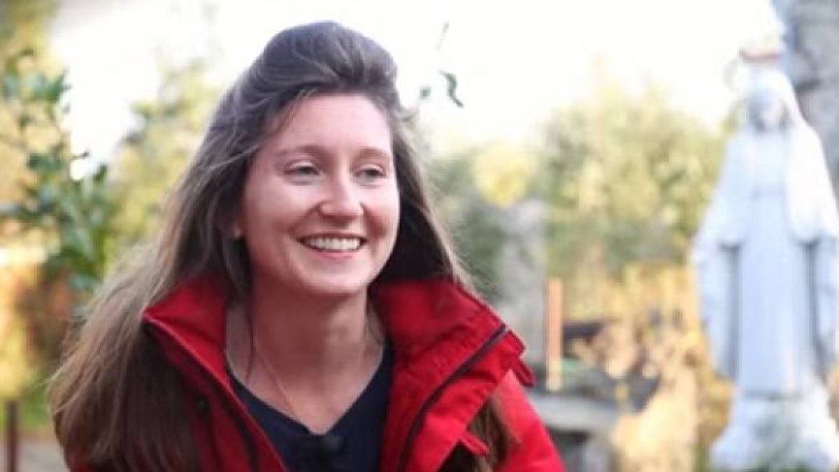 Grace Boland tiene 27 años y en Akita experimentó una enorme conversión