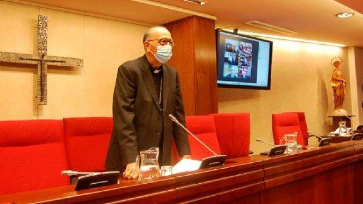 El cardenal Omella al inaugurar la asamblea plenaria de obispos de noviembre 2020