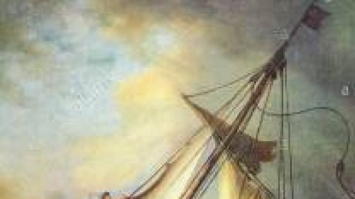 La barca desaparecía entre las ola