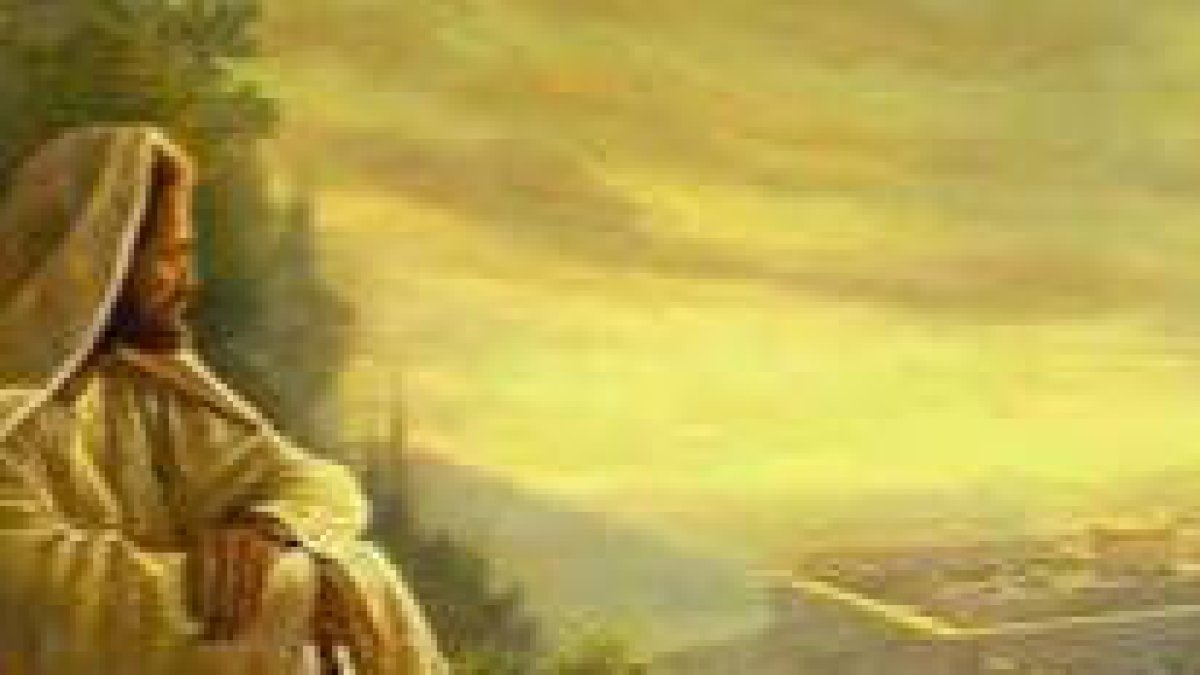 Jesús llora por Jerusalén