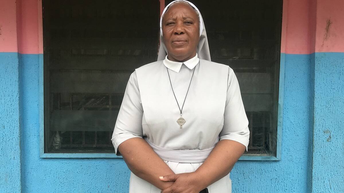 La hermana Matilda Iyang ha rescatado a muchos de estos niños acusados de brujos