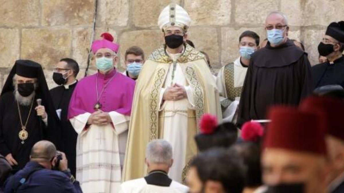 El nuevo Patriarca Latino de Jerusalén, Pizzaballa, en la navidad del coronavirus