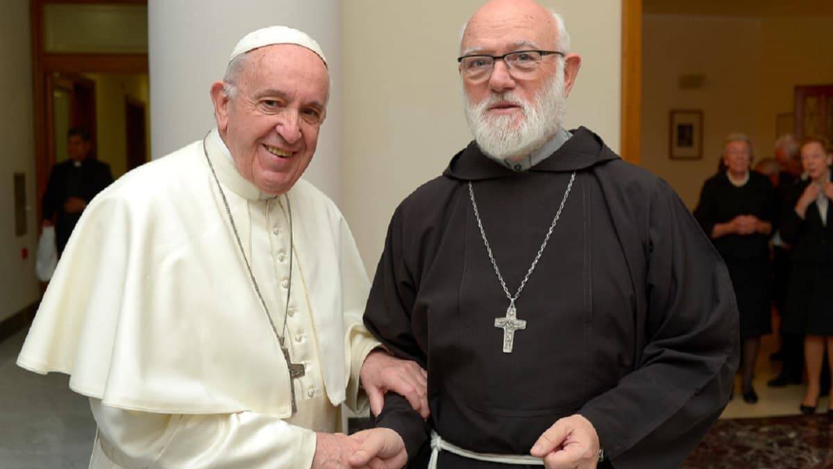 Celestino Aós es un capuchino español de 75 años que ha pasado buena parte de su vida religiosa en Chile