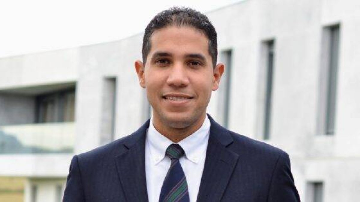 Julio César, seminarista en el Colegio Internacional Bidasoa de Navarra