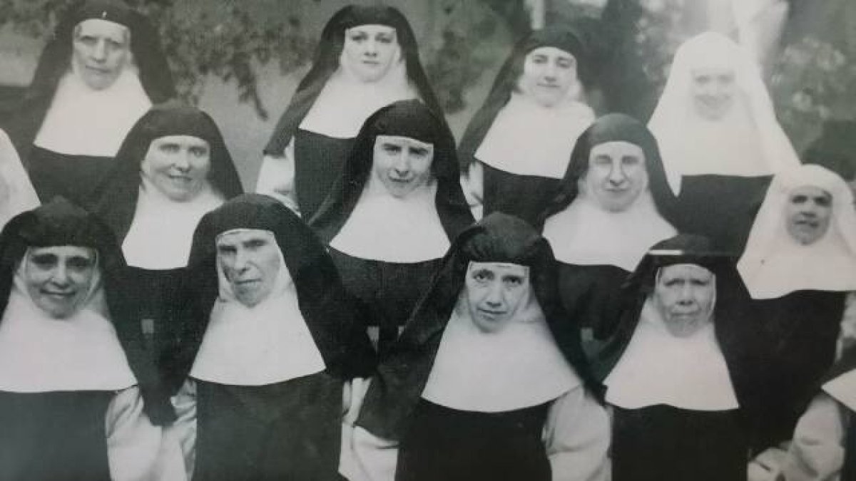 Comunidad de monjas jerónimas del convento de San Pablo en Toledo, uno de los que fueron profanados en 1936.