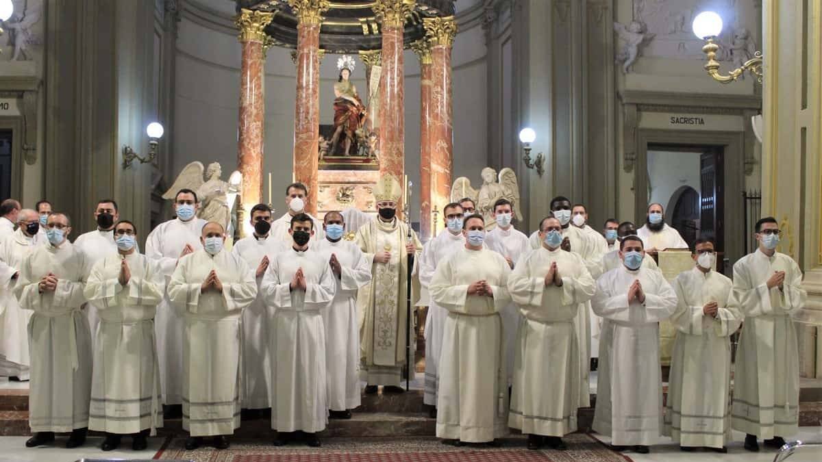 En España la cifra de seminaristas está en estos momentos en 1066