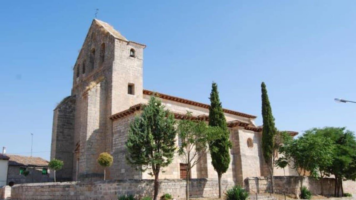 Los vecinos de Mazuela tienen en su pueblo una gran y bella iglesia que quieren salvar
