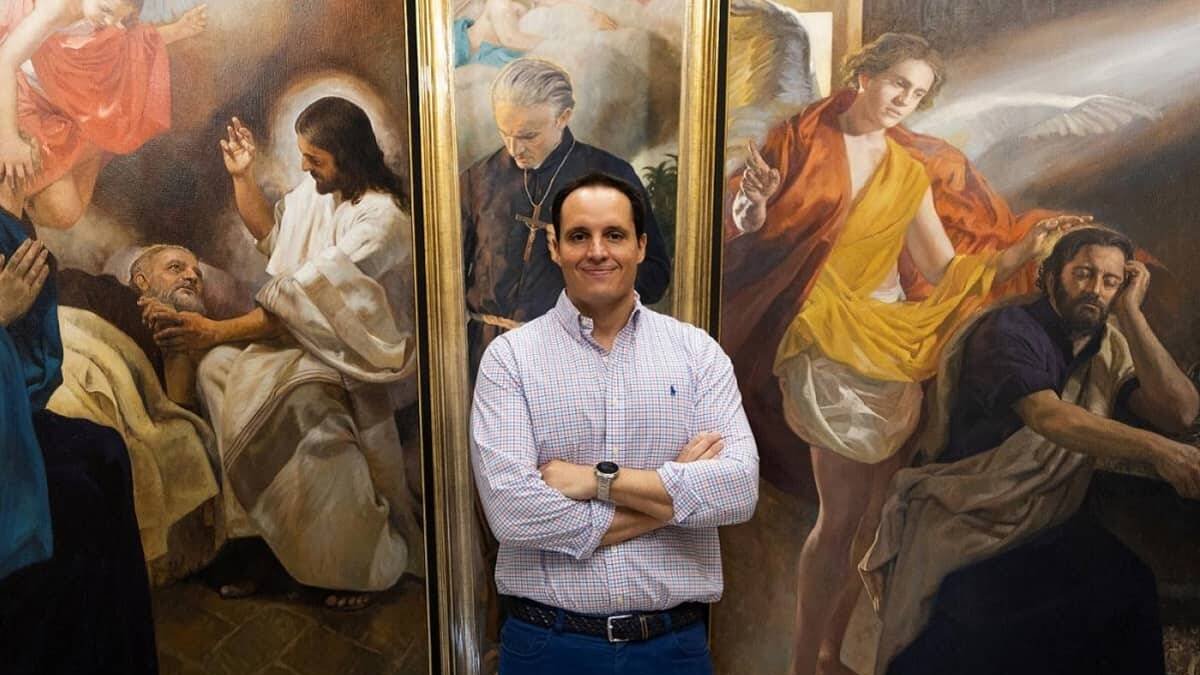 Raúl Berzosa ha realizado numerosas obas de carácter religioso