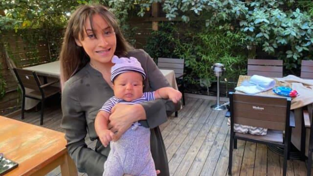 Mariana decidió seguir adelante con su embarazo y Pablo Santiago tiene ya dos meses