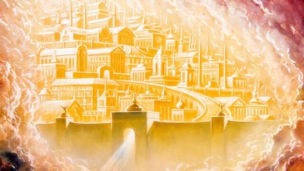 Imagen de la Nueva Jerusalén que corresponde a la Nueva Creación.