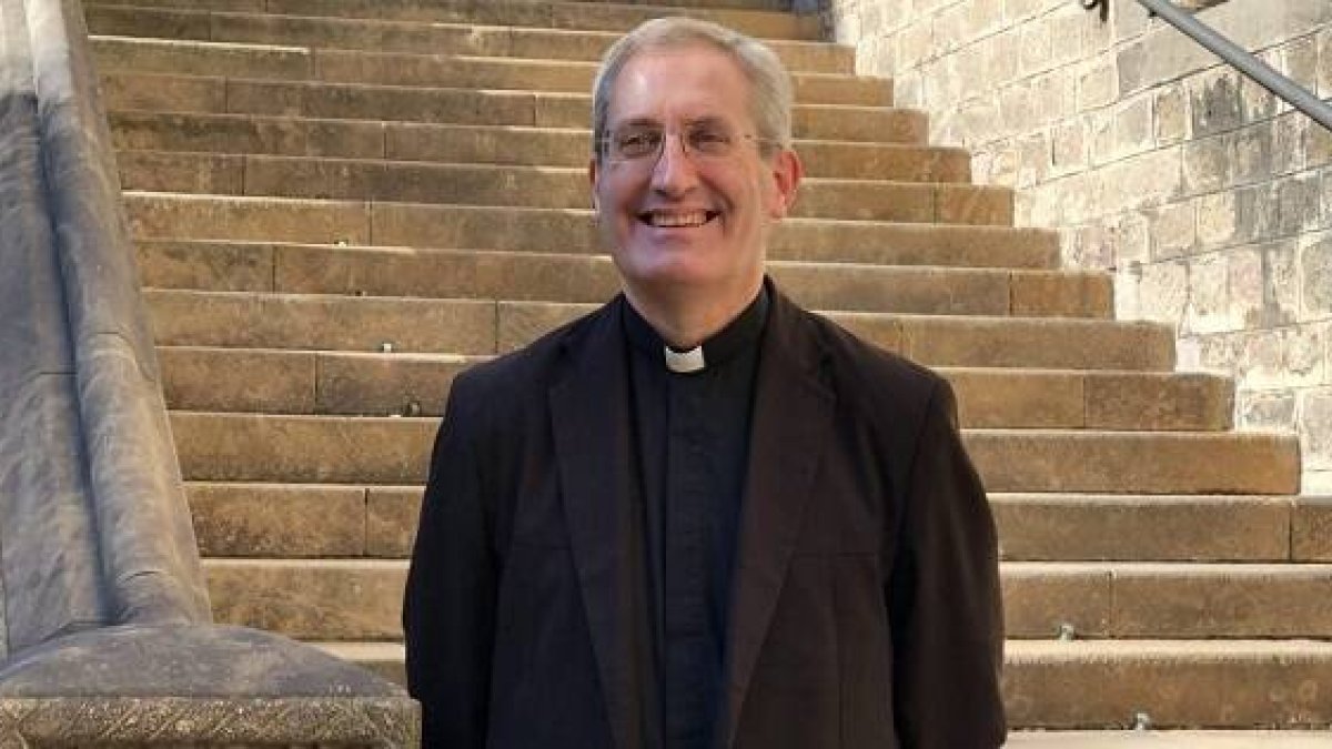 Javier Vilanova es desde hace medio año el nuevo obispo auxiliar de Barcelona, y casi el más joven de España