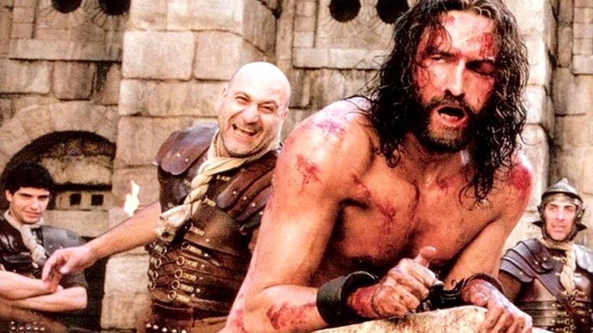 La flagelación es una de las imágenes más impactantes de la película de Mel Gibson