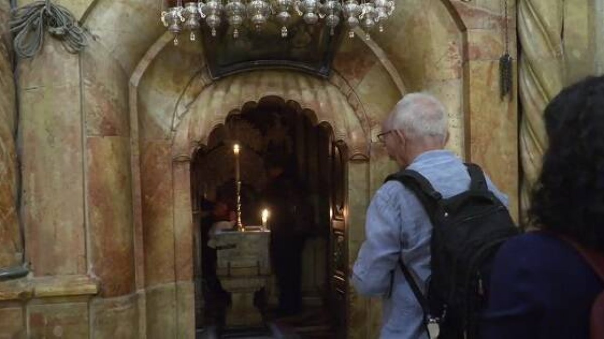 Peregrinos en los Santos Lugares... durante más de un año no han llegado peregrinos católicos