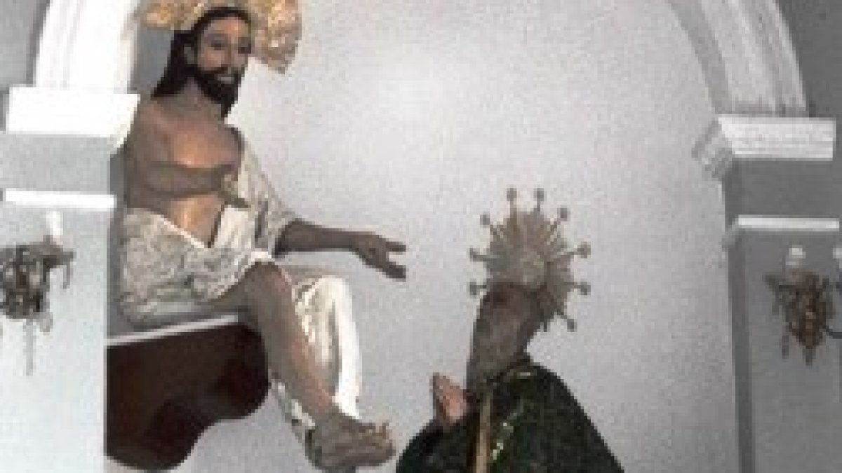 Imagen venerada en Comitán de Domínguez.