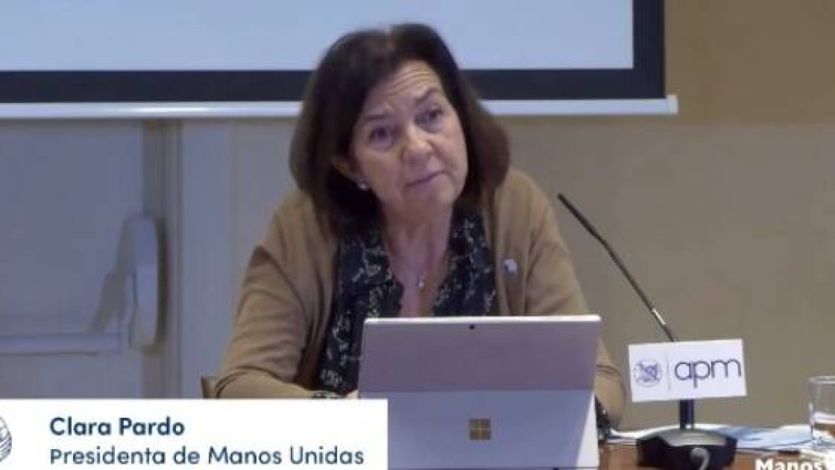 Clara Pardo, presidenta de Manos Unidas durante esta pandemia - son circunstancias nuevas, pero con dos viejos enemigos, el hambre y la indiferencia hacia el que sufre