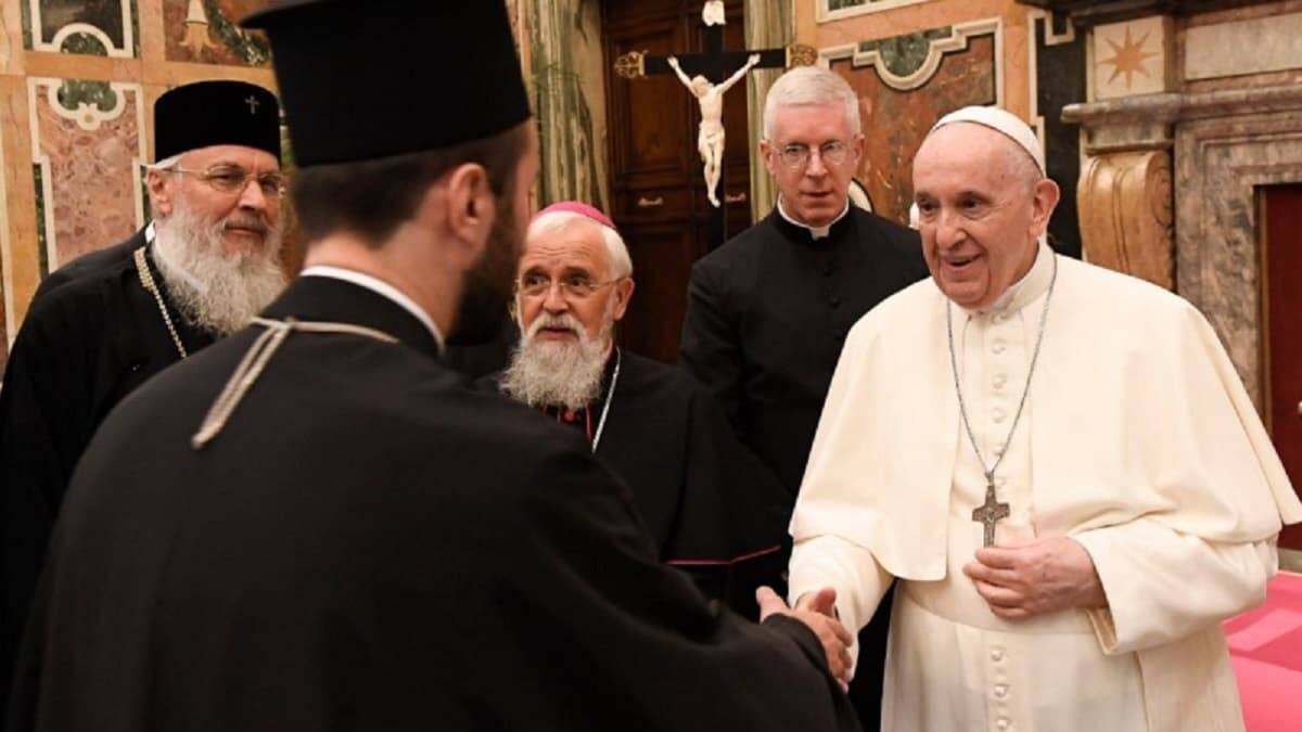 El Papa lo ha anunciado en un discurso ante representantes católicos y ortodoxos / Vatican Media