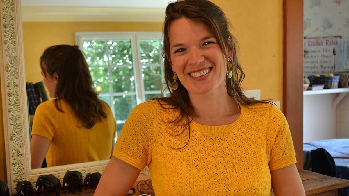 Priscille Roquebert experimentó la liberación de perdonar a raíz de ver la película de Mel Gibson sobre la Pasión. Foto: L'1visible.