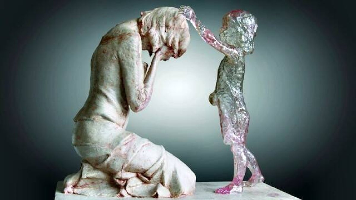 «Memorial para los niños no nacidos», obra de 2010 del escultor checo Martin Hudacek.