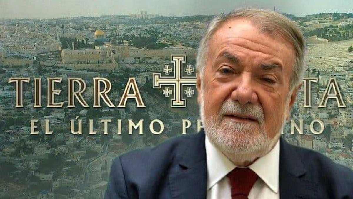 El ex ministro Jaime Mayor Oreja, una de las personalidades públicas más respetadas en España, expresa su apoyo a la película «Tierra Santa, el último peregrino»