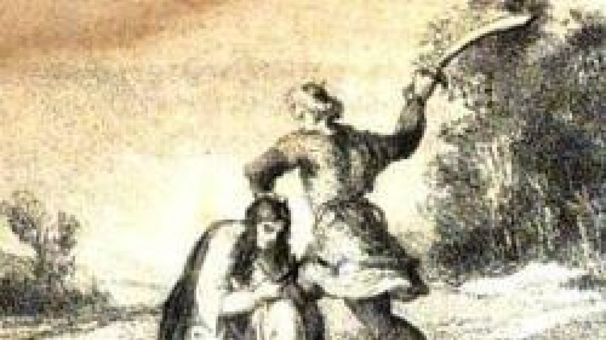 Martirio de Santa Lucrecia.