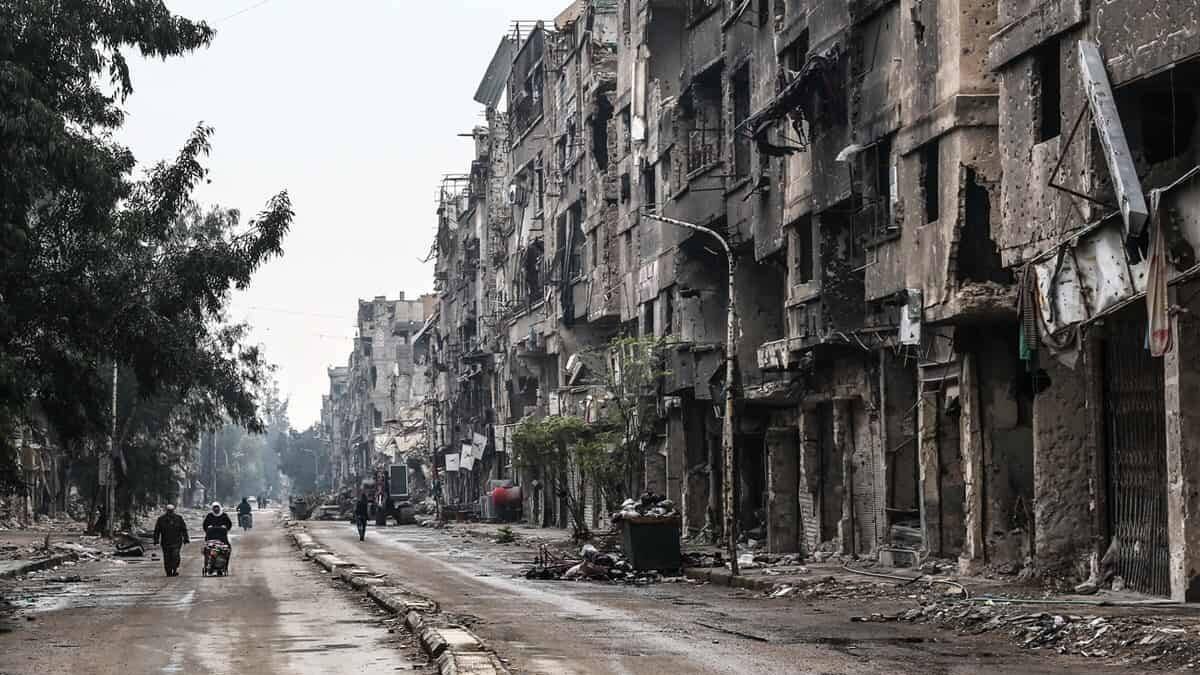 El país ha quedado devastado debido a diez años de conflictos