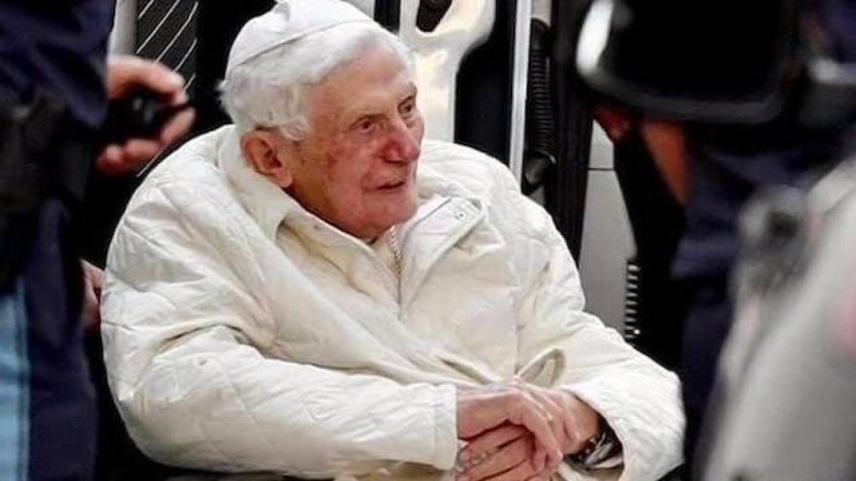 Benedicto XVI visitó hace un año a su hermano Georg poco antes de su muerte. Foto: Fundación Ratzinger.