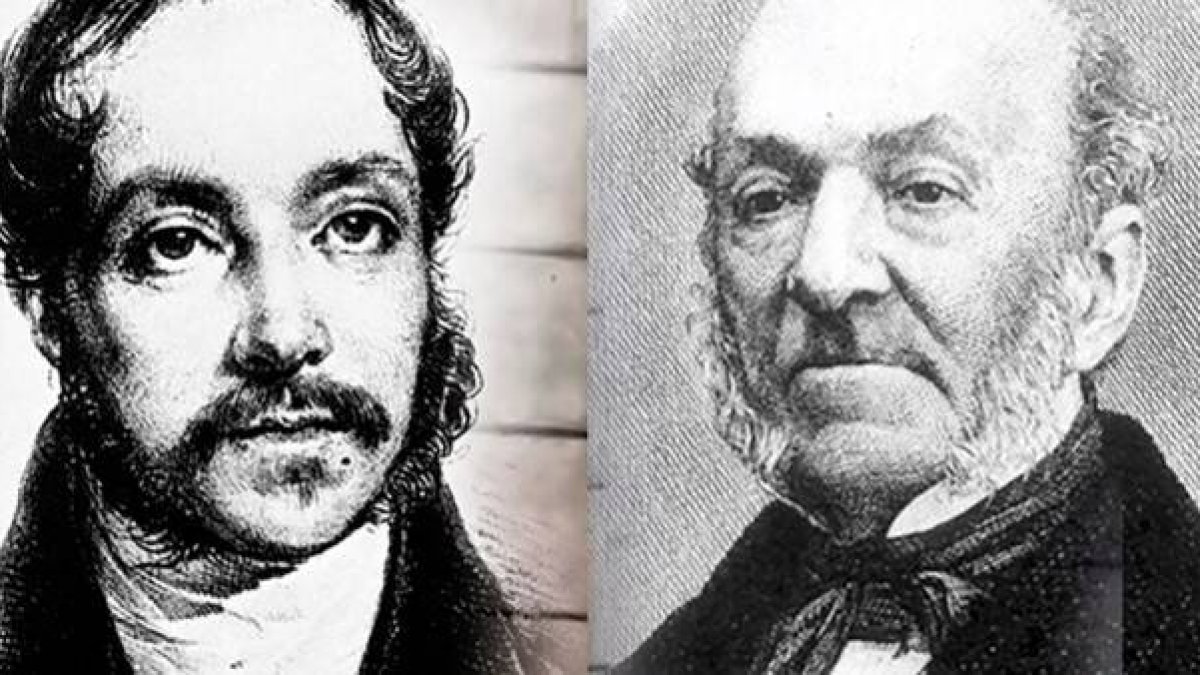 Santiago Masarnau, de joven y de mayor - pianista y compositor genial, también fue quien con constancia implantó en España las Conferencias de San Vicente de Paúl