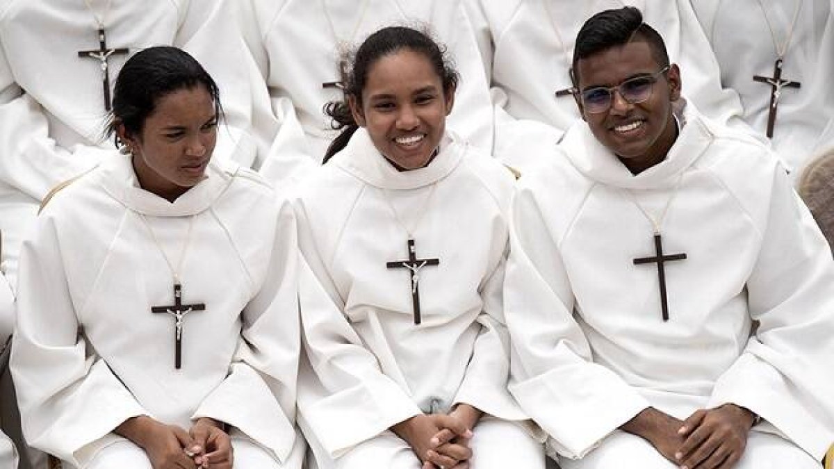 Imagen promocional de la Jornada de Vocaciones Nativas 2021 de Obras Misionales Pontificias