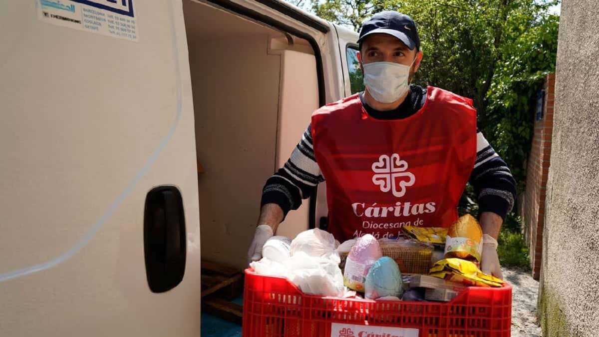 Cáritas no sólo no ha frenado su actividad sino que la ha aumentado durante la pandemia