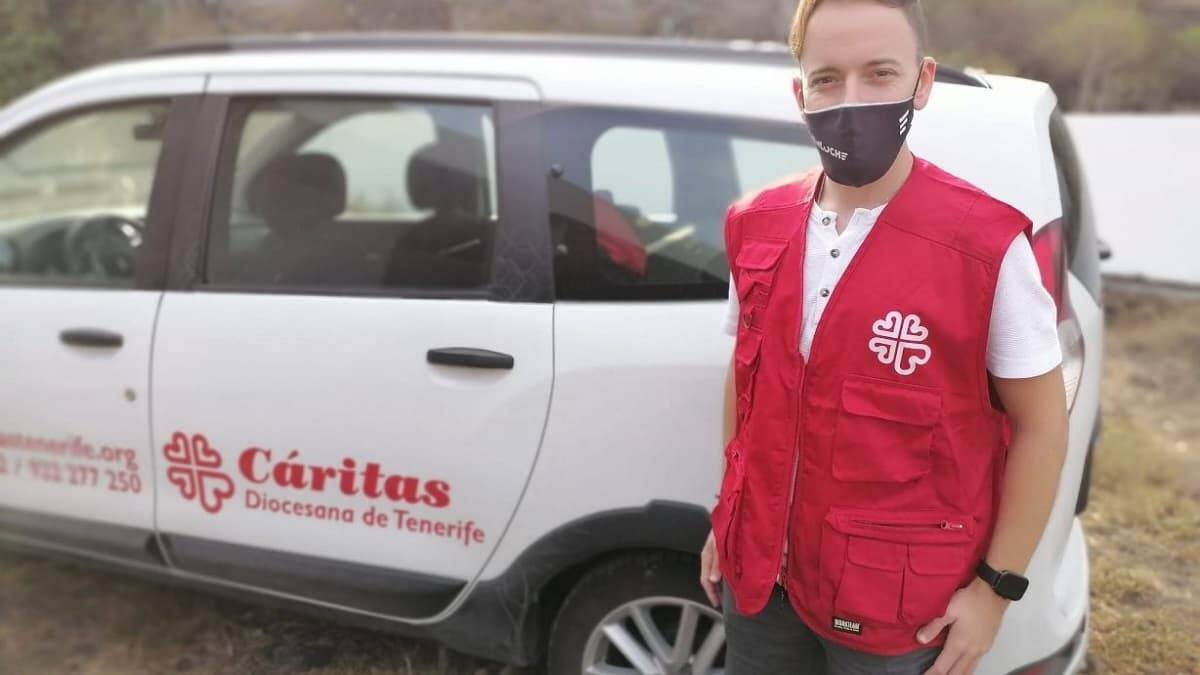 Fran lleva 16 años viviendo en La Palma