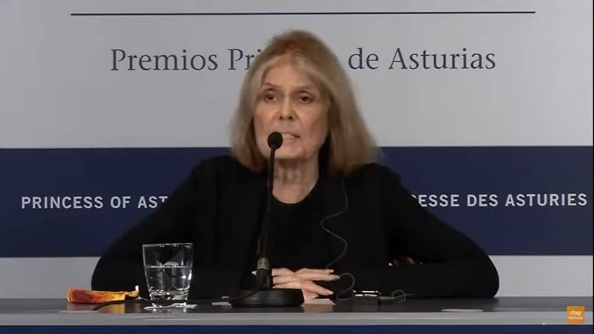 Gloria Steinem es una veterana periodista, escritora y activista feminista