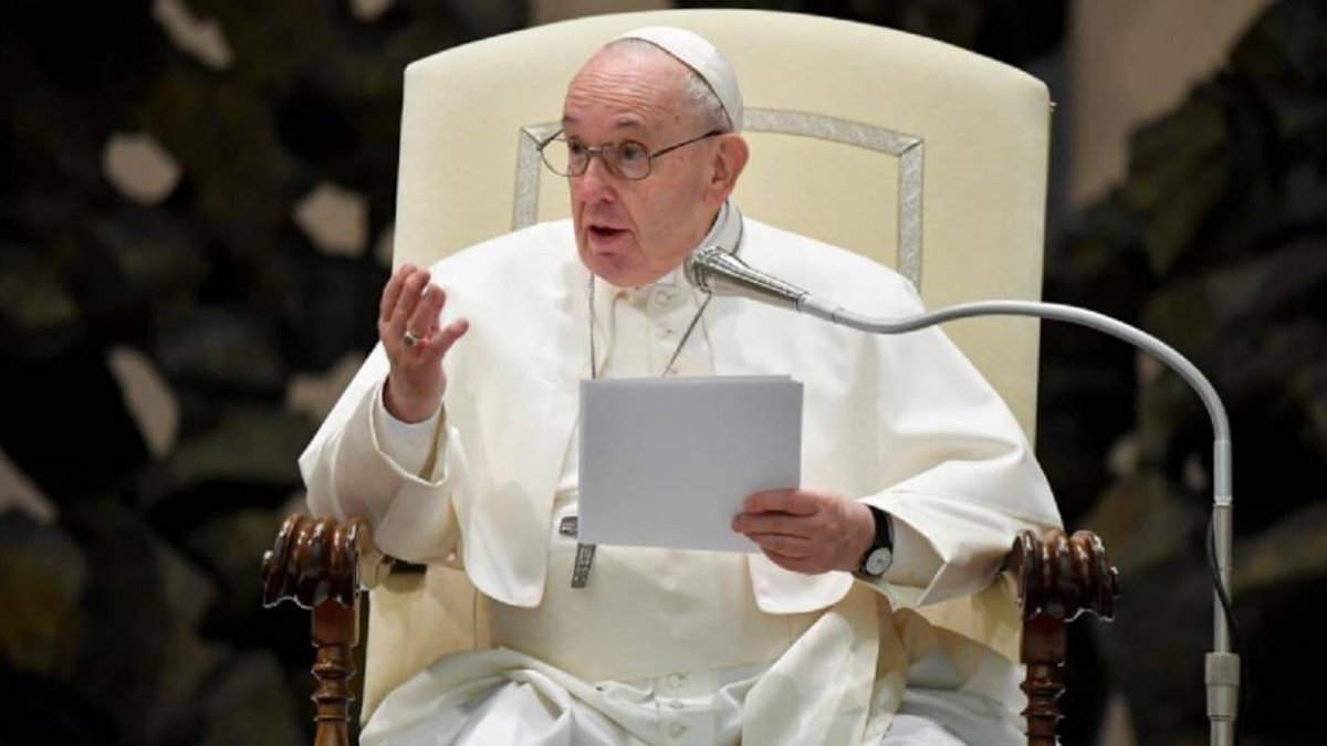 El Papa habló en su catequesis de San José como hombre 