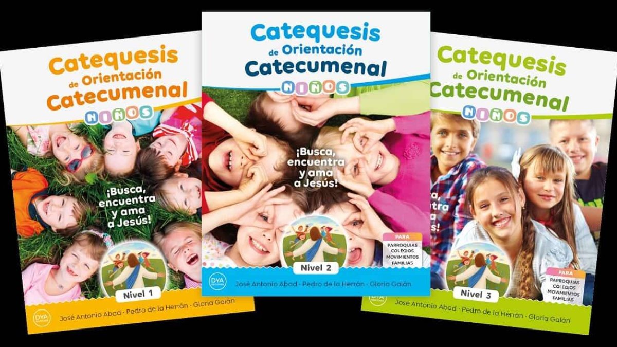 Los tres libros están destinados tanto a las parroquias como a los colegios y familias