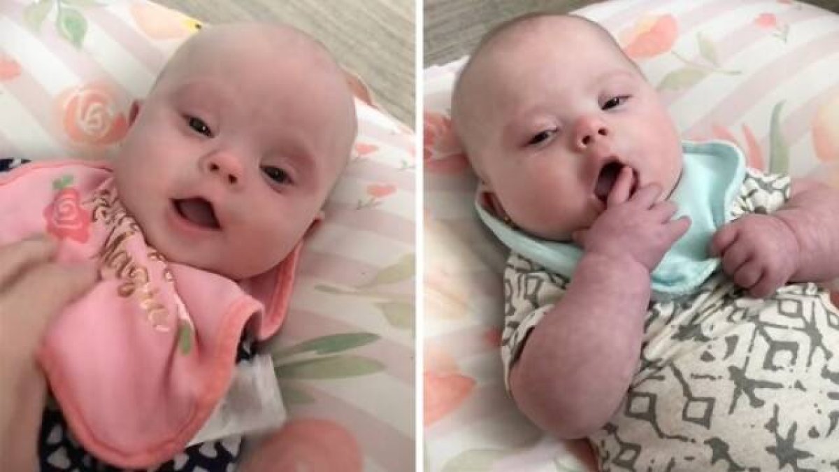 La tiktoker Savannah Combs recibe feliz a sus dos hijas con síndrome de Down, a las que preservó de pruebas de predicción de su patología por riesgo de aborto.