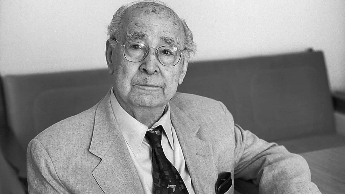Thomas (Tamás) Molnar (1921-2010), húngaro exiliado nacionalizado estadounidense, católico, fue un pensador prominente en el ámbito conservador norteamericano. Foto:  Lugosi Lugo László / MMA (Magyar Müvészety Akademia, Academia Húgara de las Artes).