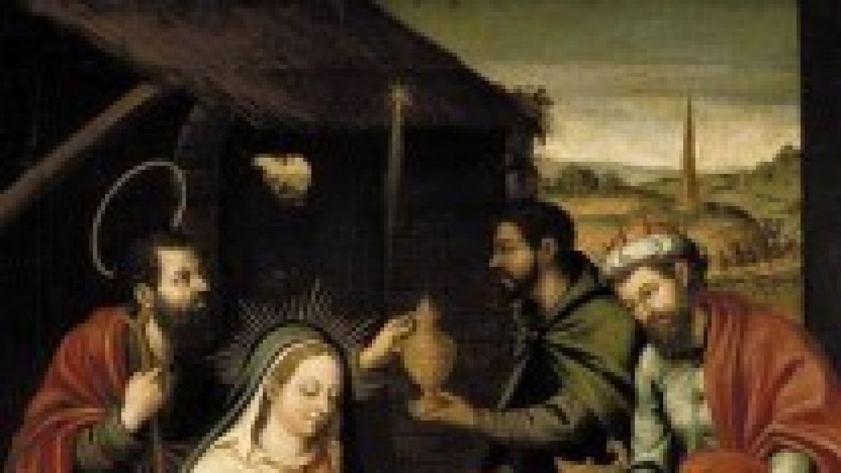 Y cayendo de rodillas lo adoraron.