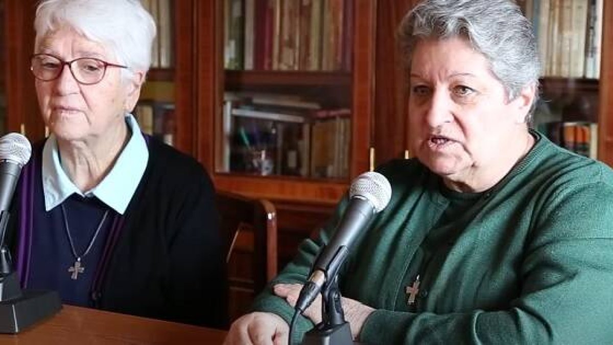 Antonia Estrada y María Mayo, misioneras dominicas en Ucrania, ahora intentarán ayudar desde España, hasta que puedan volver a Kíev