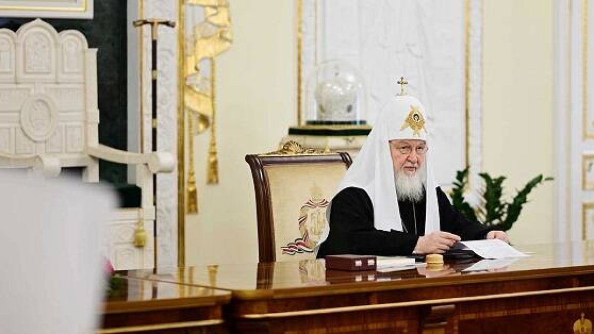 El Patriarca Kirill de Moscú, en el sínodo de obispos del 24 de marzo anunciando su visión para África y para el llamado extranjero cercano - la ex-URSS