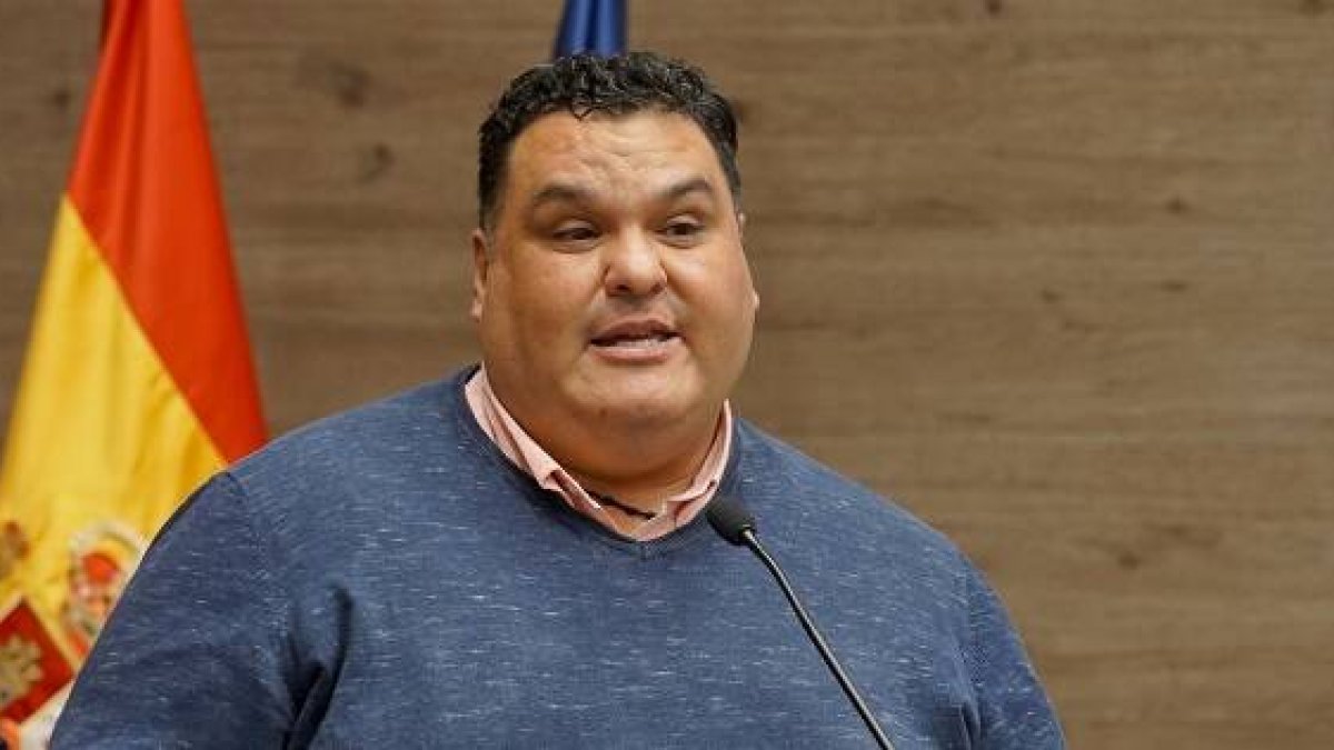 El músico y predicador Marcelo Olima durante la entrega de Premios Religión En Libertad 2021