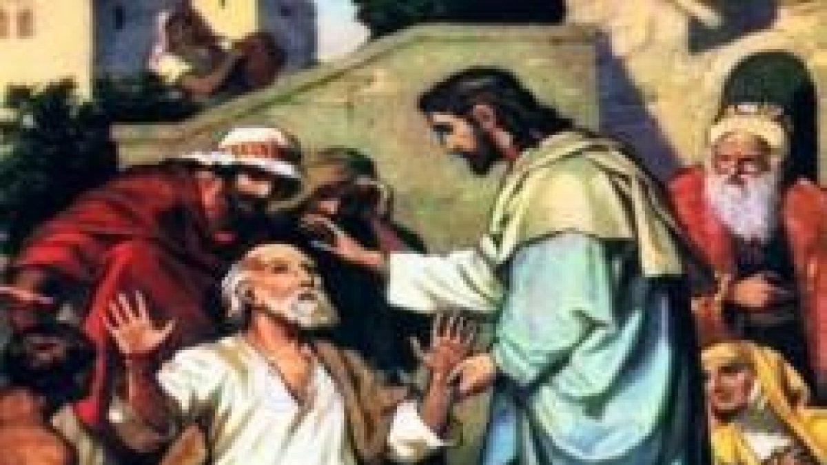 Hombre enfermo de hidropesía