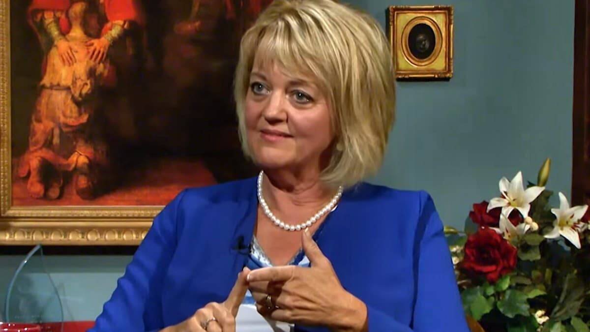 Barbara Heil fue pastora protestante antes de dar el salto definitivo a la Iglesia. Foto: captura EWTN.