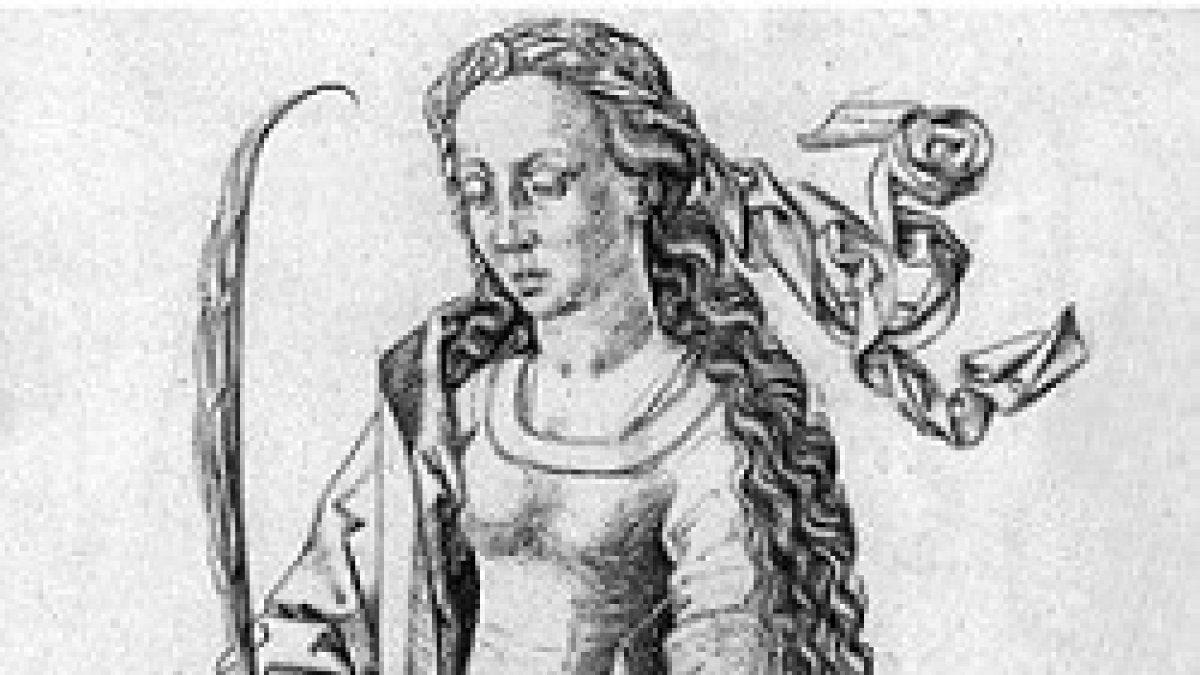 Santa Dorotea de Alejandría.