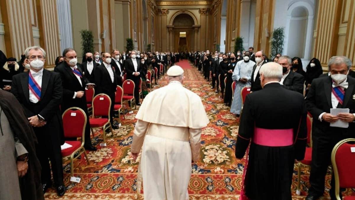El Papa pronunció un extenso discurso ante el cuerpo diplomático acreditado ante la Santa Sede / Vatican Media