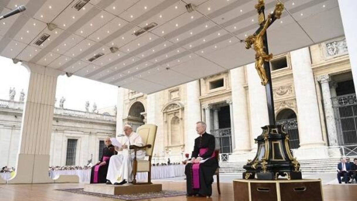 El Papa Francisco en su catequesis del miércoles predicó sobre el anciano Eleazar que no cedió a las presiones
