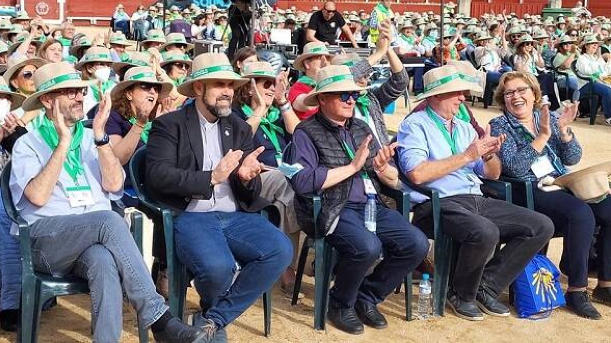Sacerdotes y otros responsables en la VIII Ultreya Nacional de Cursillos de Cristiandad en Toledo