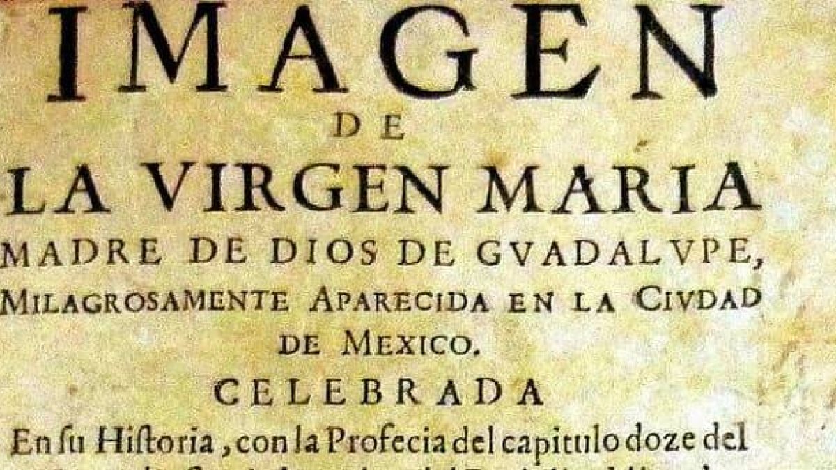 Miguel Sánchez ya hizo en el siglo XVII este interesante análisis teológico sobre Guadalupe