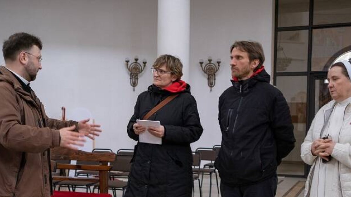 Religiosos y parroquias en Ucrania explican sus necesidades al equipo de ACN