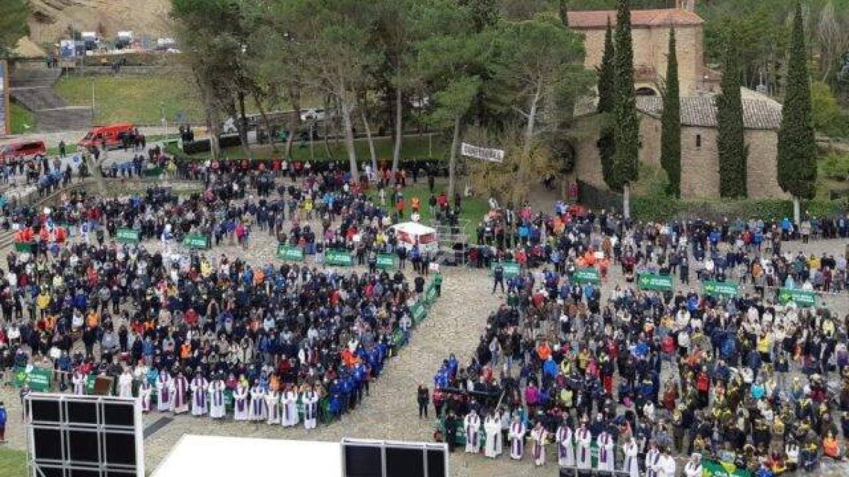 Cerca de 6.000 fieles y asistentes participaron en la primera Javierada de 2022, lo que ha sido calificado como una 