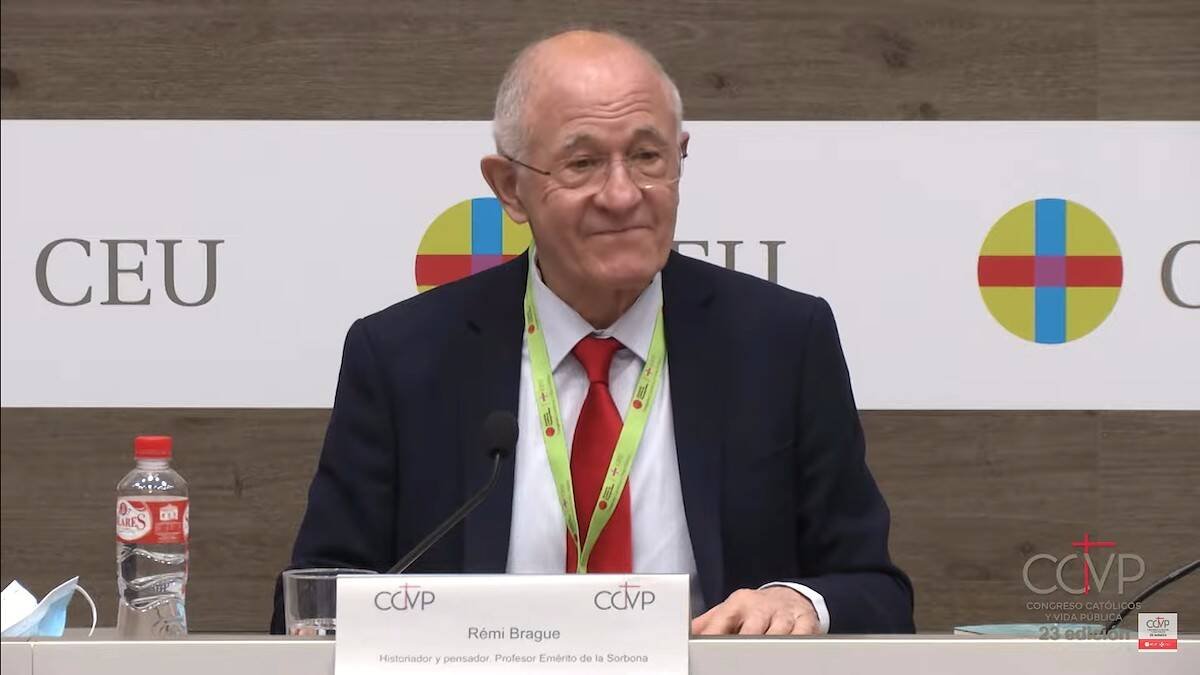 La intervención de Rémi Brague fue una de las más celebradas del Congreso Católicos y Vida Pública.