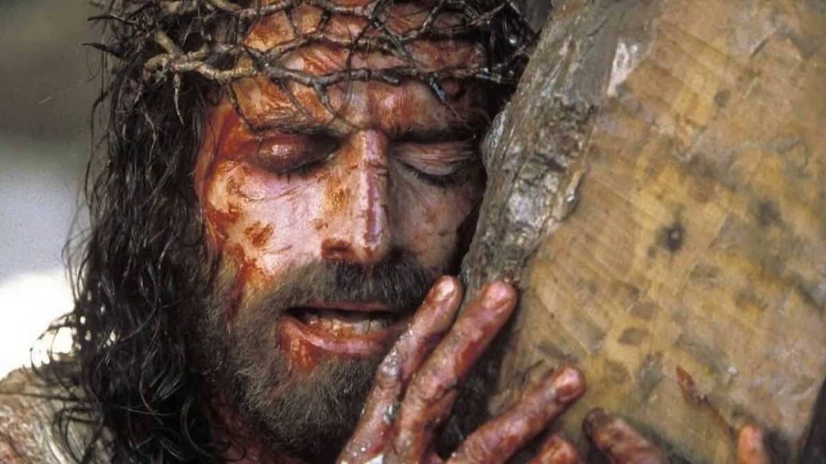 En La Pasión de Cristo de Mel Gibson se puede visualizar con gran crudeza el sufrimiento de Jesús